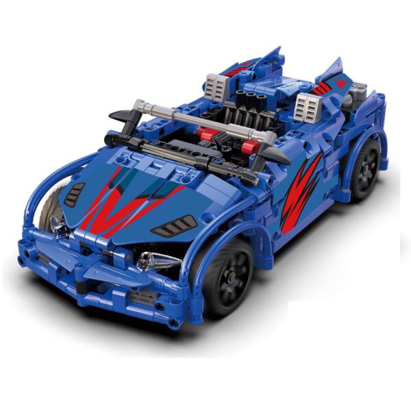 Voiture de course CaDA Bleue C51052W