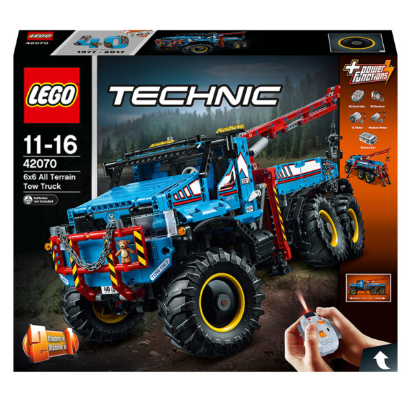 Dépanneuse tout-terrain 6x6 LEGO 42070 | Gamme Technic
