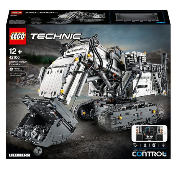 Pelleteuse LEGO Liebherr R 9800 42100 | Gamme Technic