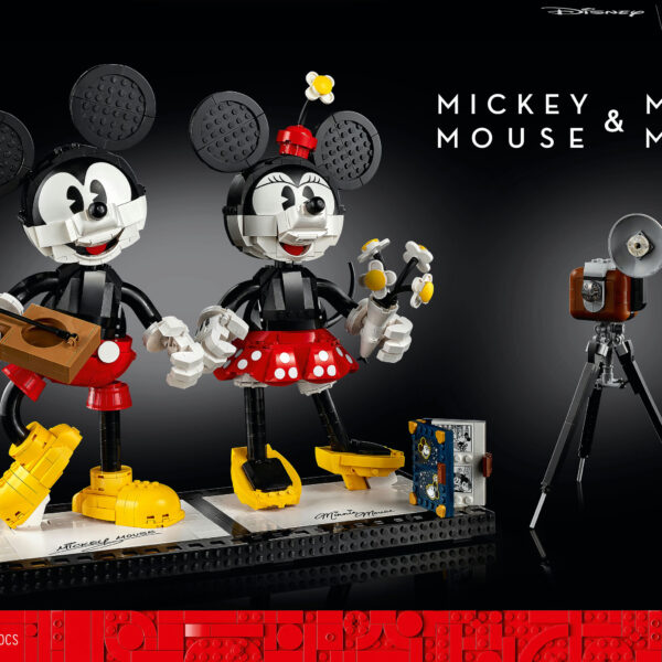 Personnages LEGO Disney Mickey Mouse et Minnie Mouse à construire 43179