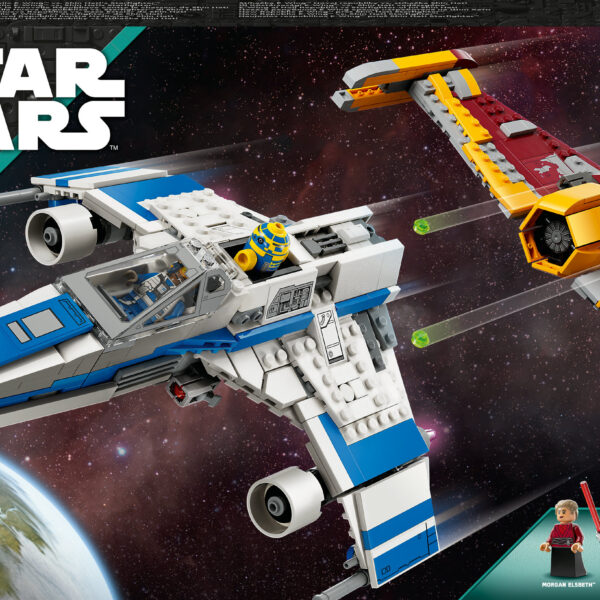 LEGO L’E-wing™ de la Nouvelle République contre le Starfighter™ de Shin Hati 75364 | Star Wars