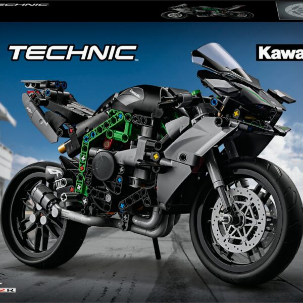 Moto LEGO Kawasaki Ninja H2R 42170 | Série Technic