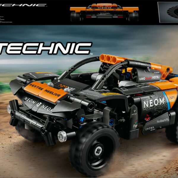 Voiture de course LEGO NEOM McLaren Extreme E 42166 | Série Technic