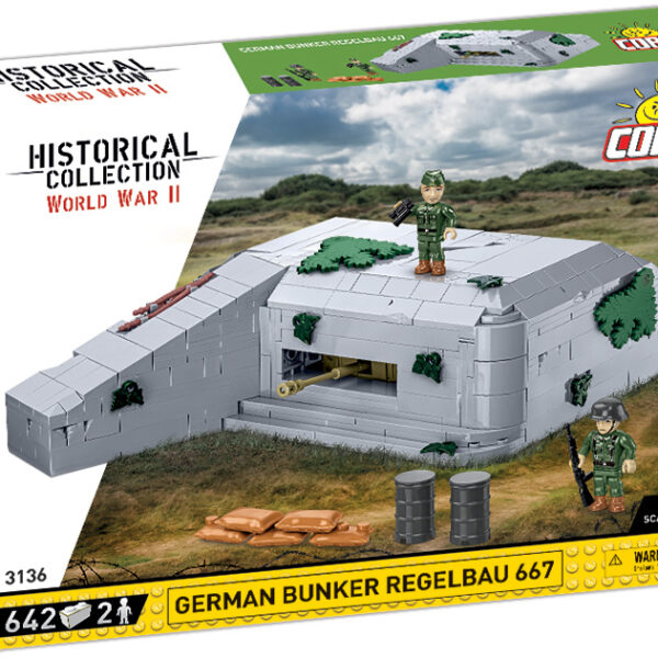 Cobi Bunker Allemand Regelbau 667 3136