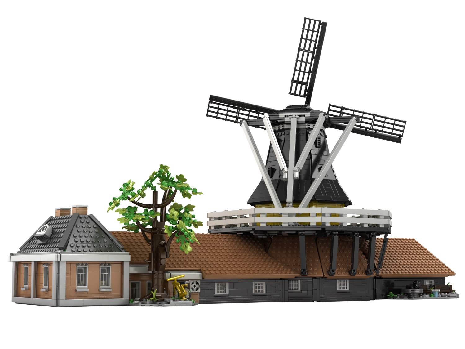 Pelmolen Rijssen Lego achterkant