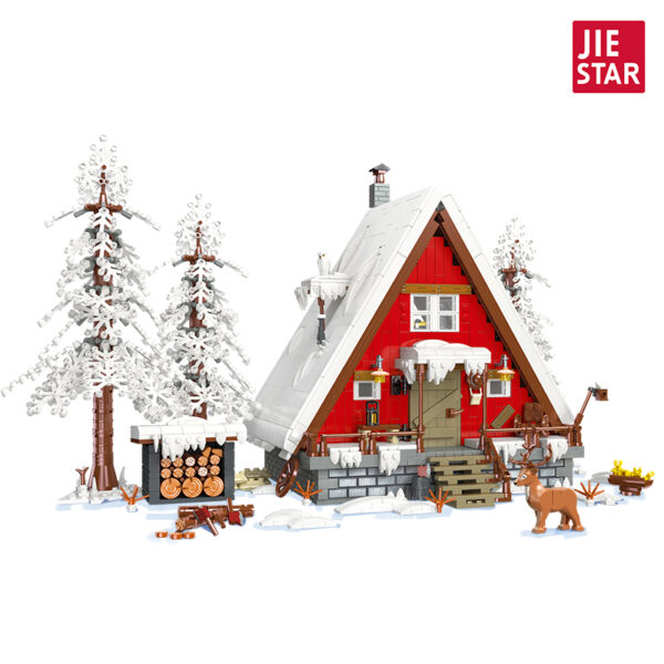 JIESTAR 89141 La maison du Père Noël avec 2 355 pièces