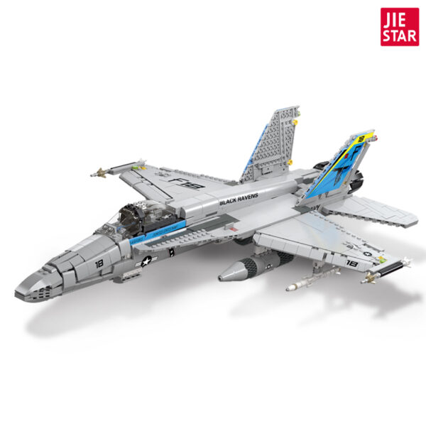 Jie Star – Chasseur F/A-18 Hornet – 1713 pièces