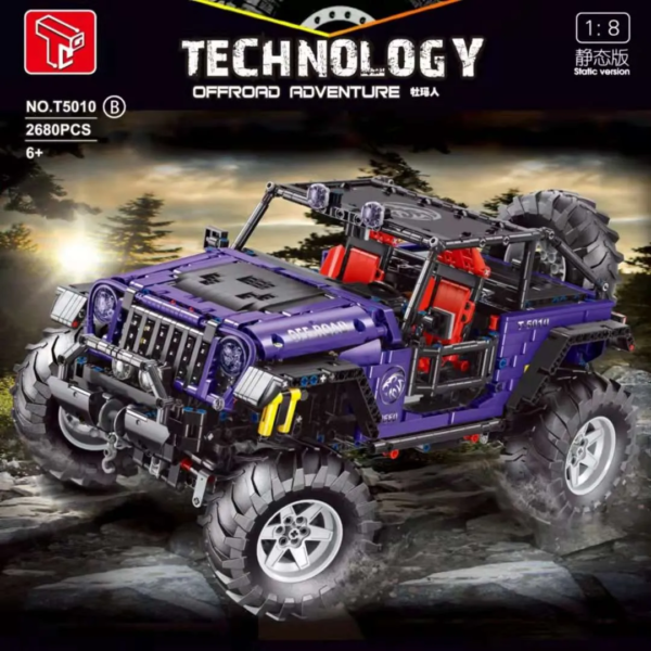TAIGAOLE 1:8 JEEP Wrangler Trailcat (violet)
