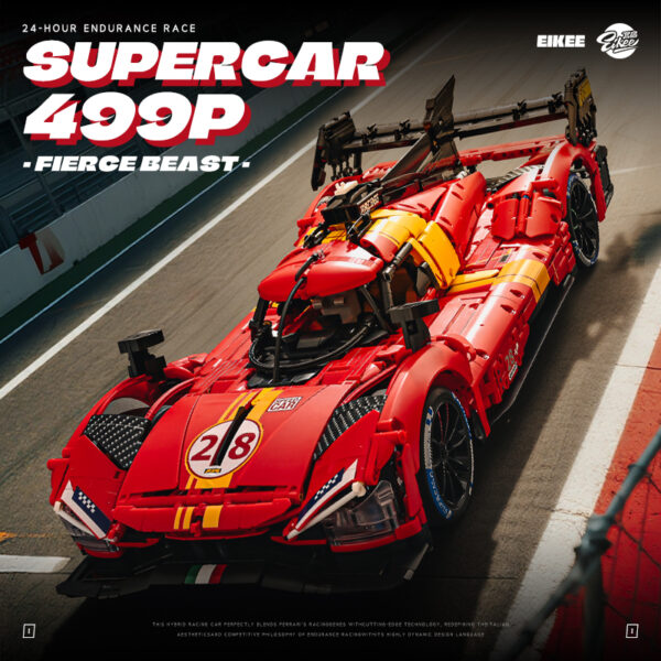 Eikee Y18080 Ferrari LEMANS 499P à l’échelle 1:8