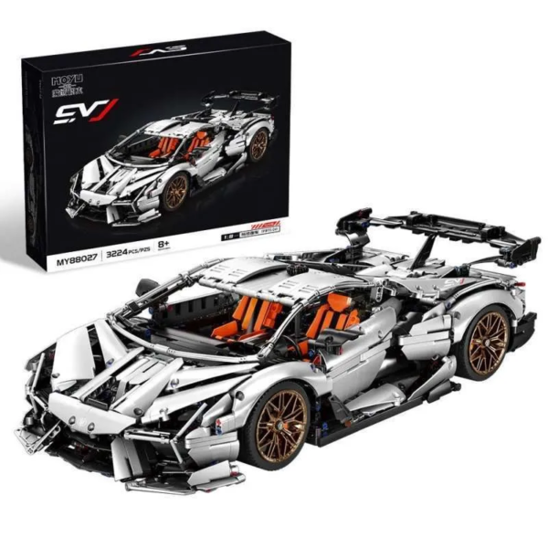 Supercar MOYU en argent | Set MY88027