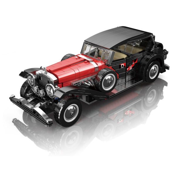 Mould King 10114 Voiture Cabriolet Vintage, Kit de Construction | 1 308 Pièces