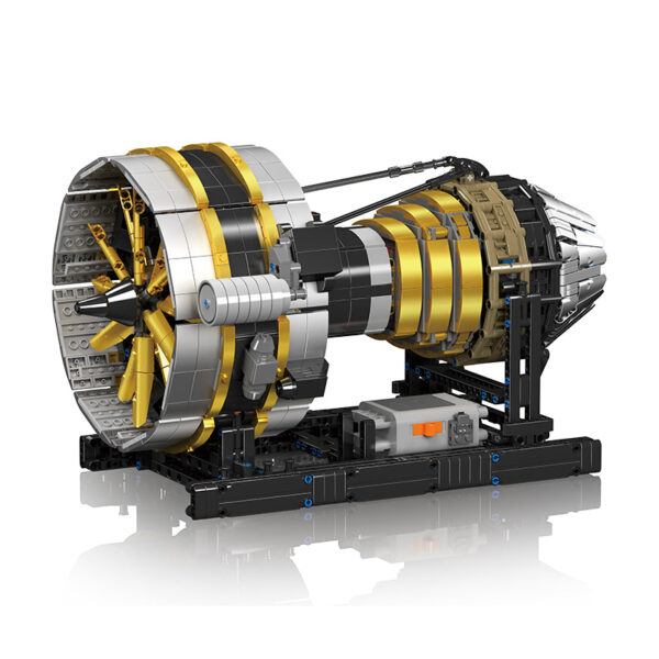 MOULD KING 10141 Moteur d’avion avec moteur de 2256 pièces