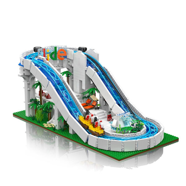 Mould King 11021 Ensemble de construction toboggan aquatique électrique | 2 088 pièces