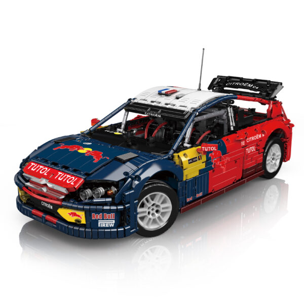 MOULD KING 13187 Kit de construction de voiture de rallye française C4 ultime | 4 606 pièces