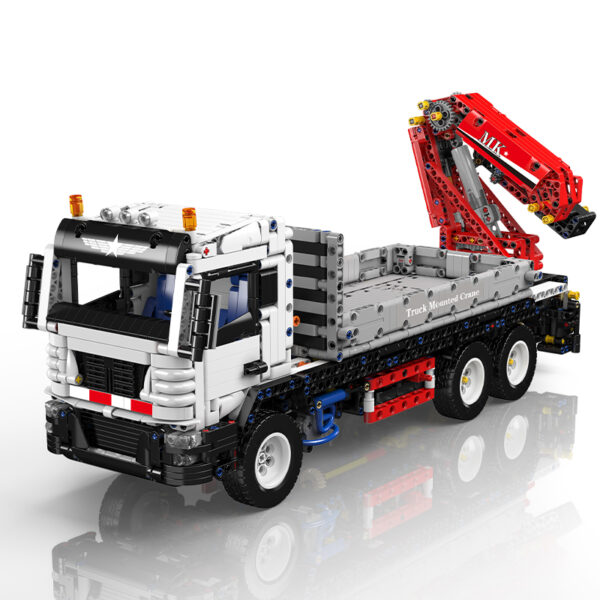 MOULD KING 17063 Coffret de construction de camion-grue | 2 530 pièces