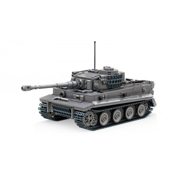 Build Army BA0181, Char lourd allemand Tiger 1 Ausf.E WW2. Construction militaire. Briques Échelle 1:33 NEUF