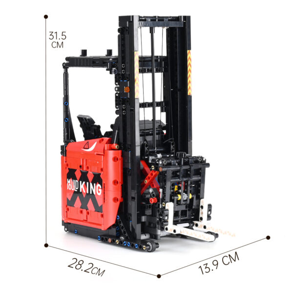 MOULD KING 17041 Kit de construction de chariot élévateur télécommandé | 1 506 pces