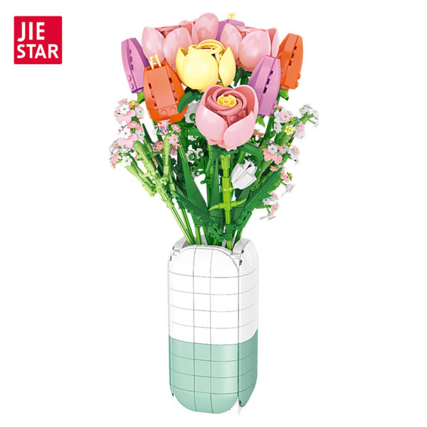 JIESTAR - Ensemble de roses et tulipes | Set JJ9065