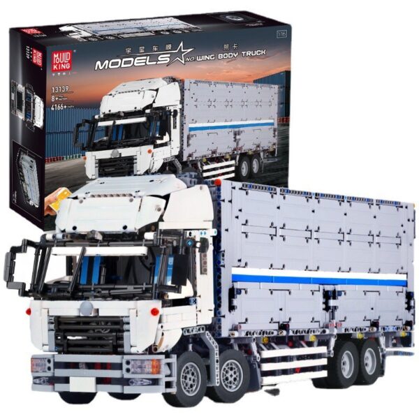 MOULD KING 13139 MOC-1389 Camion à carrosserie ailée avec 4166 pièces