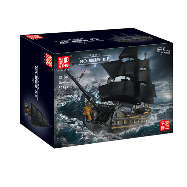 MOULD KING 13186 Navire Pirate Black Pearl B.P Ⅱ avec 4 794 pièces