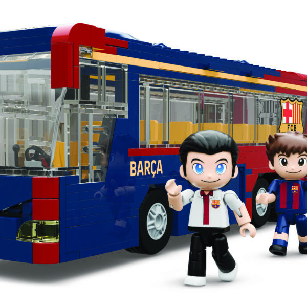 Bus des joueurs du FC Barcelone sous licence B1125
