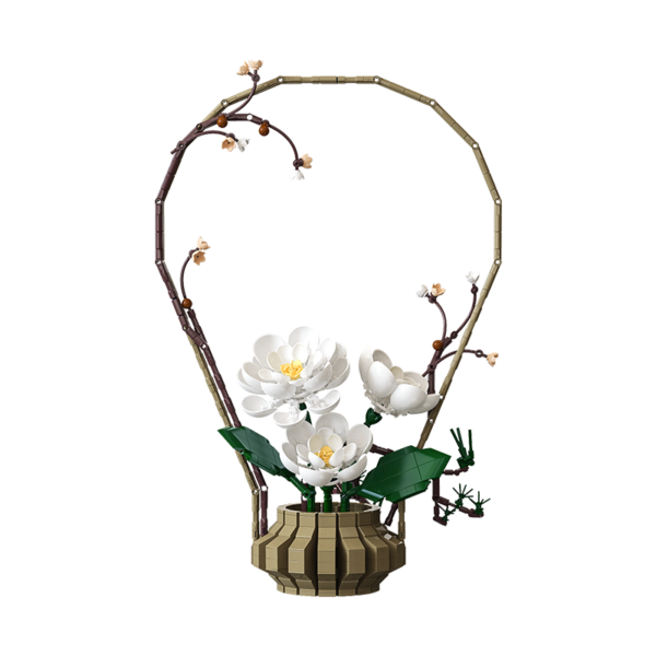 Art floral d’hiver oriental CaDA C59026W