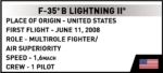 Cobi F-35B Lightning II 1:300 5927