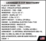 Cobi Lockheed F-117 Nighthawk 5903