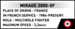 Cobi Mirage 2000-5 5917