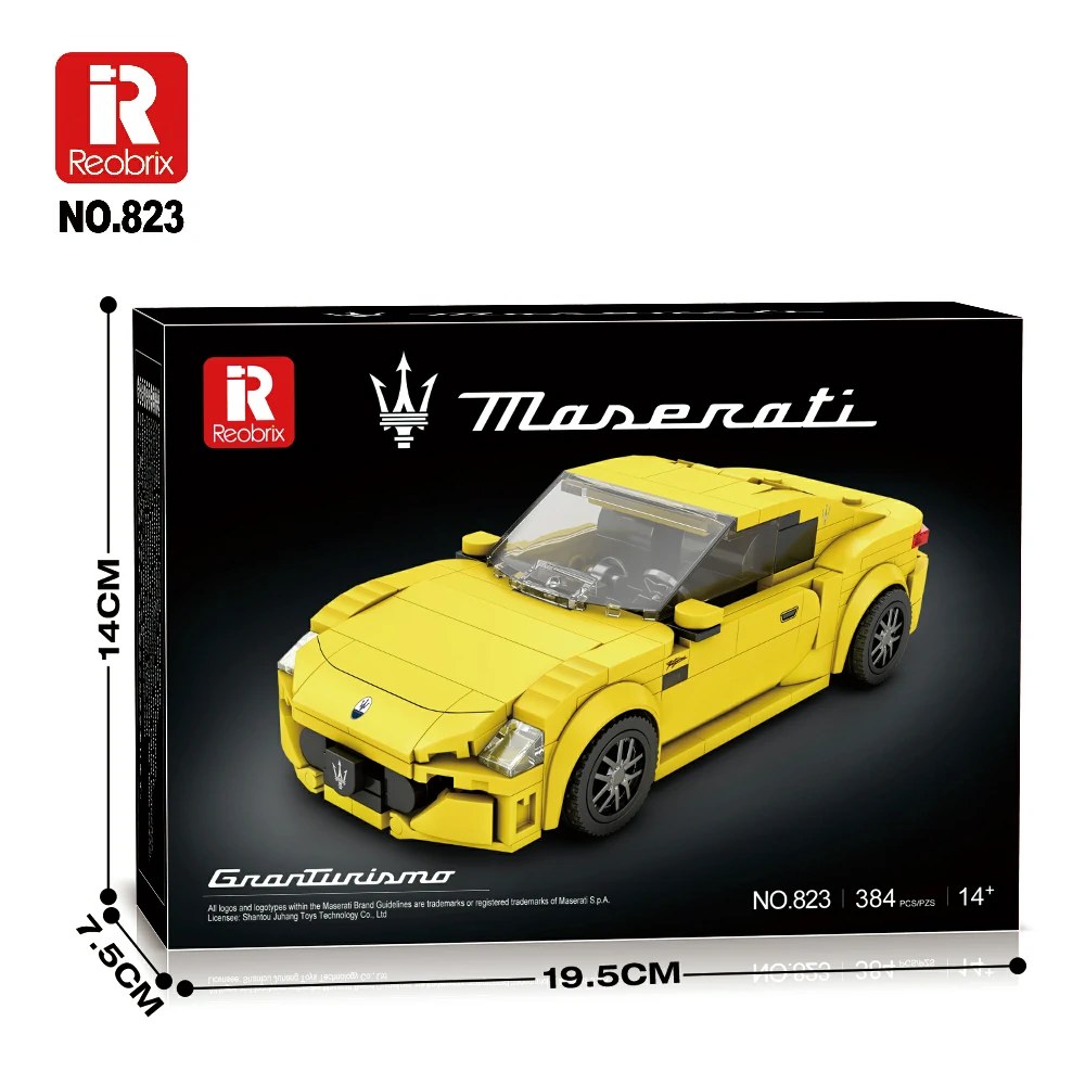 source-0-158-8.jpg Reobrix Yellow 1:24 GranTurismo Maserati R823