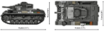 Cobi Panzer III Ausf.H 2672