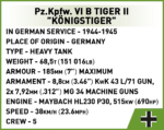 Cobi Pz.Kpfw. VI B Tiger II Königstiger 2732