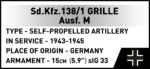 Cobi Sd.Kfz. 138/1 Grille Ausf. M 2665